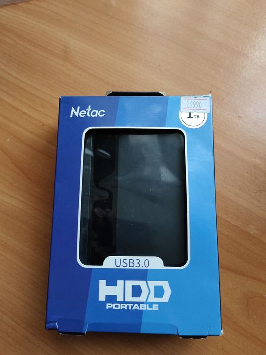 Жесткий диск внешний накопитель HDD Netac