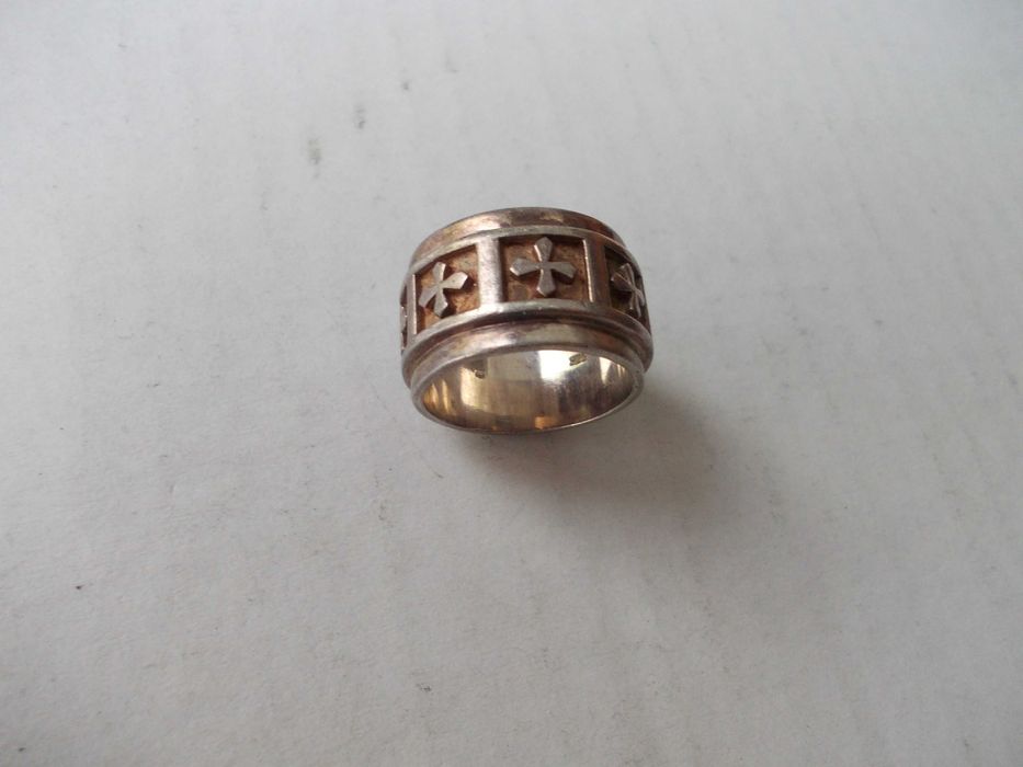 Inel vechi din argint 17