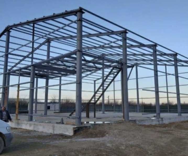 Structuri hale si confectii metalice la cheie, depzoite garaje saivane
