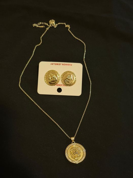 Set Versace lanț și cercei