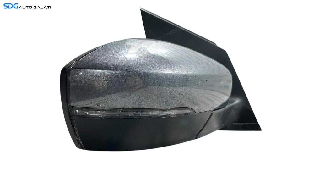 Oglinda Electrica Dreapta Volkswagen Polo 6R 2009 - 2014 Culoare Gri Inchis Cod 6R2 857 502 AQ D7R [ L5706 ]