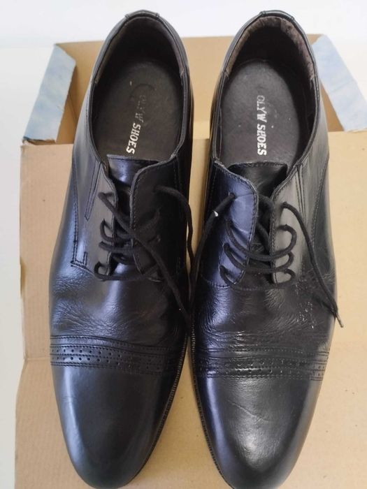 Pantofi bărbați eleganți, din piele, mărimea 42