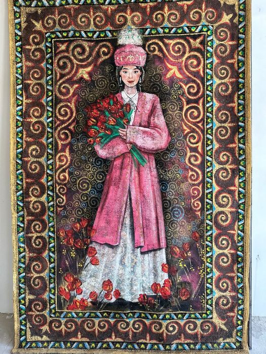 Картина на ковре