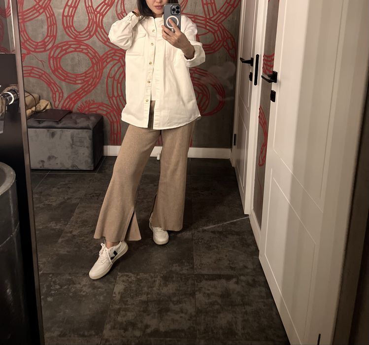 Джинсовая рубашка Massimo Dutti