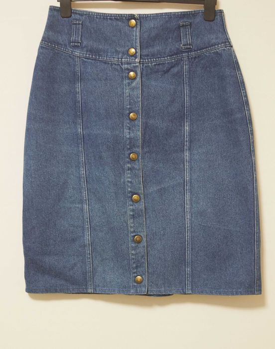 Fusta vintage Iceberg din denim marimea 48