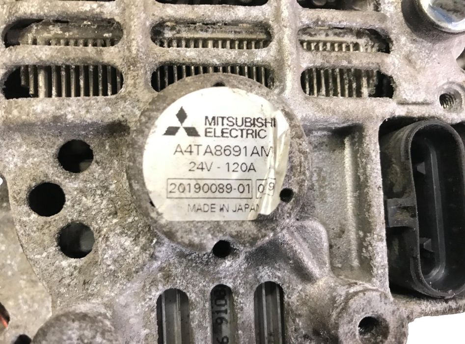 01183118 Alternator MITSUBISHI ELECTRIC B7, B8, B9, B12 bus (2005-) VOLVO