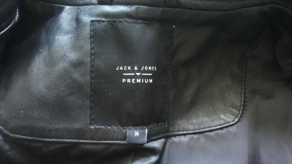 Jack & Jones JPRBEAM LEATHER Jacket Размер M яке естествена агнешка кожа 29-62