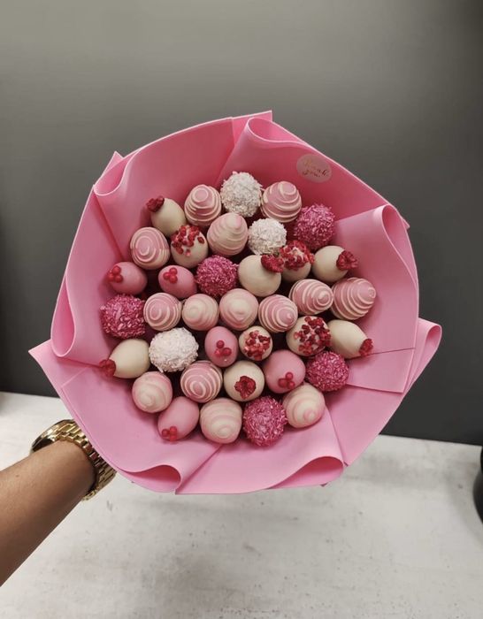 Клубника в шоколаде/ клубника букет