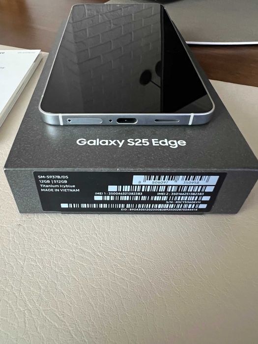 Samsung s25 EDGE, 512MB,  590 Eur / Бартер за s26