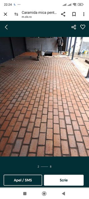 Cărămidă mică de presă pentru sobe de teracotă și nu numai