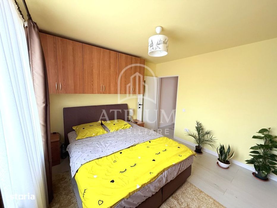 Apartament 2 camere decomandate, 56 mp utili, zona Floresti Porii