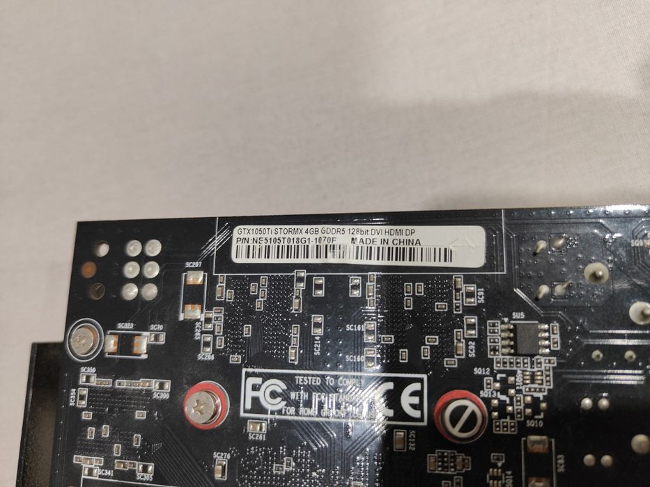 Palit GTX 1050Ti 4Gb StormX