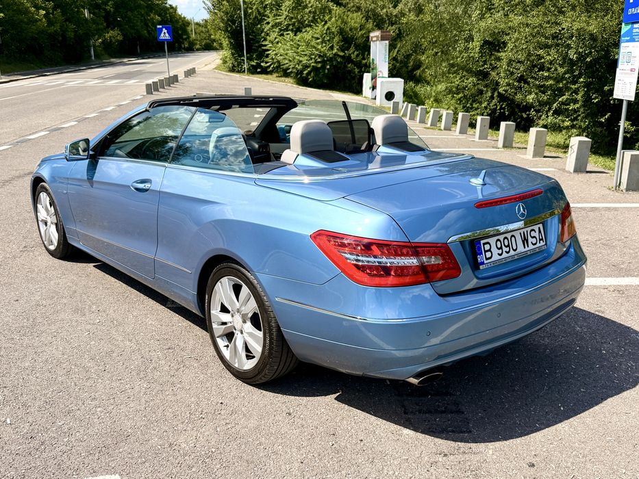 Mercedes E200-Cabrio-Automat-Impecabil-Km Reali-Variante Auto
