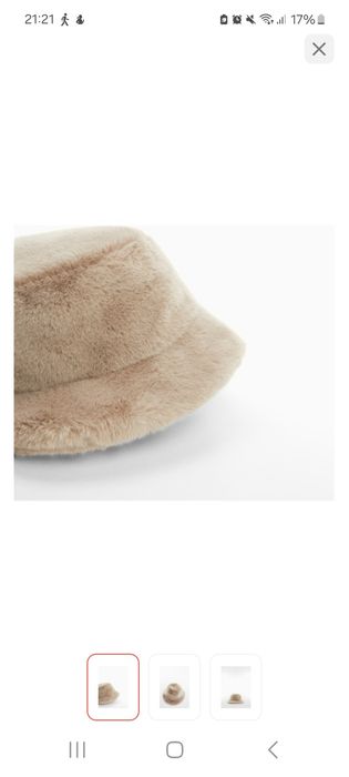 Меховая панама для женщин.