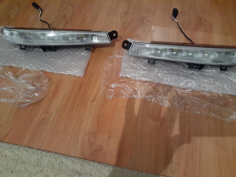 Противотуманки ДХО мерседес W221 AMG