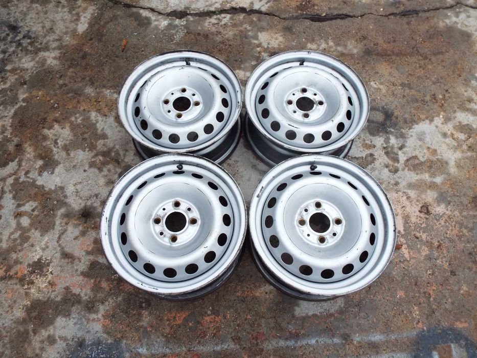 vand 4 jante de tabla pe 14" originale fiat doblo,albea,punto pret500r