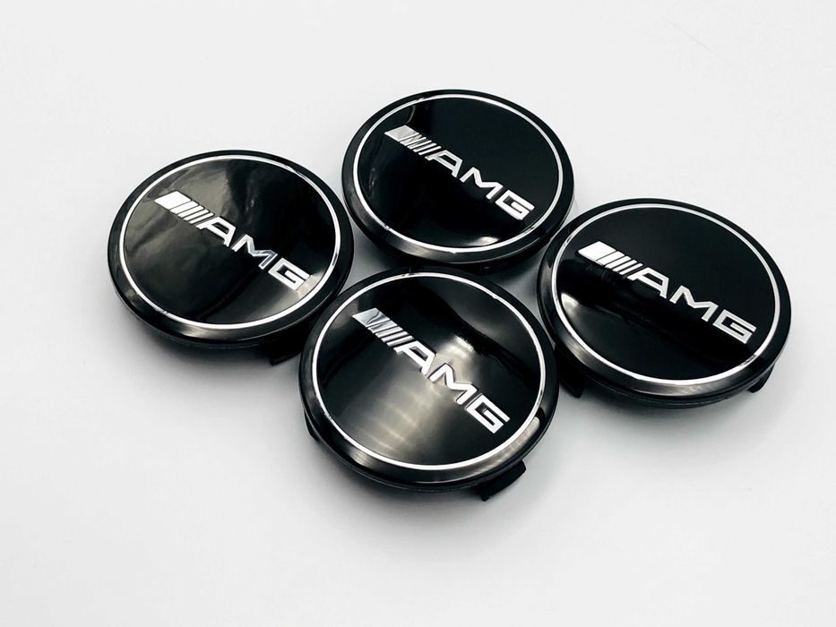 Capace Janta Compatibile Mercedes AMG 72 mm negru