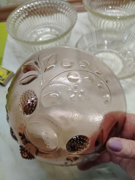 Стеклянные салатники советские