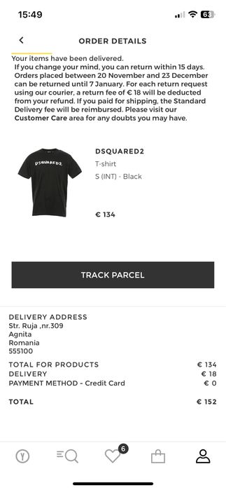 Tricou Dsquared2