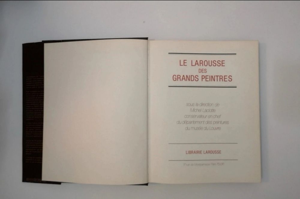 Larousse des grands peintres - Michell Laclotte