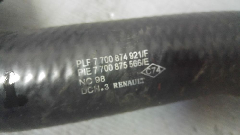 furtun intercooler 1.9 d renault scenic 1 1999-2003 7700874921f