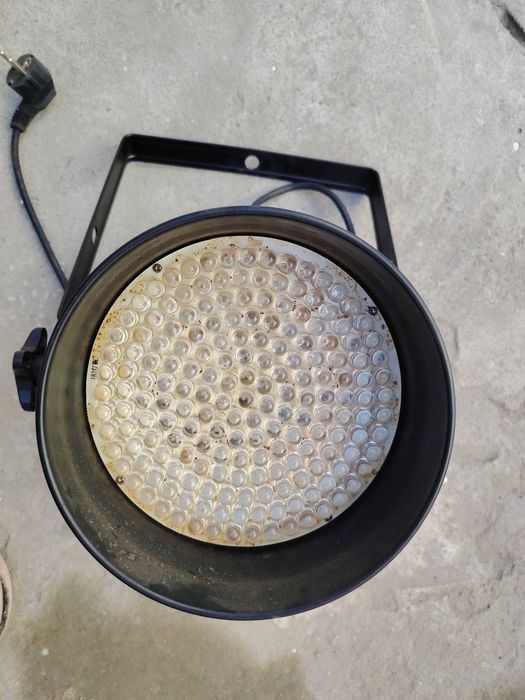 Proiector LED PAR 64 Short cu 183 de LED-uri, 2Proiector Joc de Lumini PAR LED 18 – DMX / Activare Sunet (DJ, Club, Petreceri) RGB