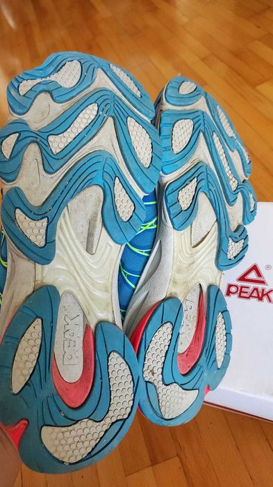 Adidasi running Peak/marime 40/Latitude albastru+rosu