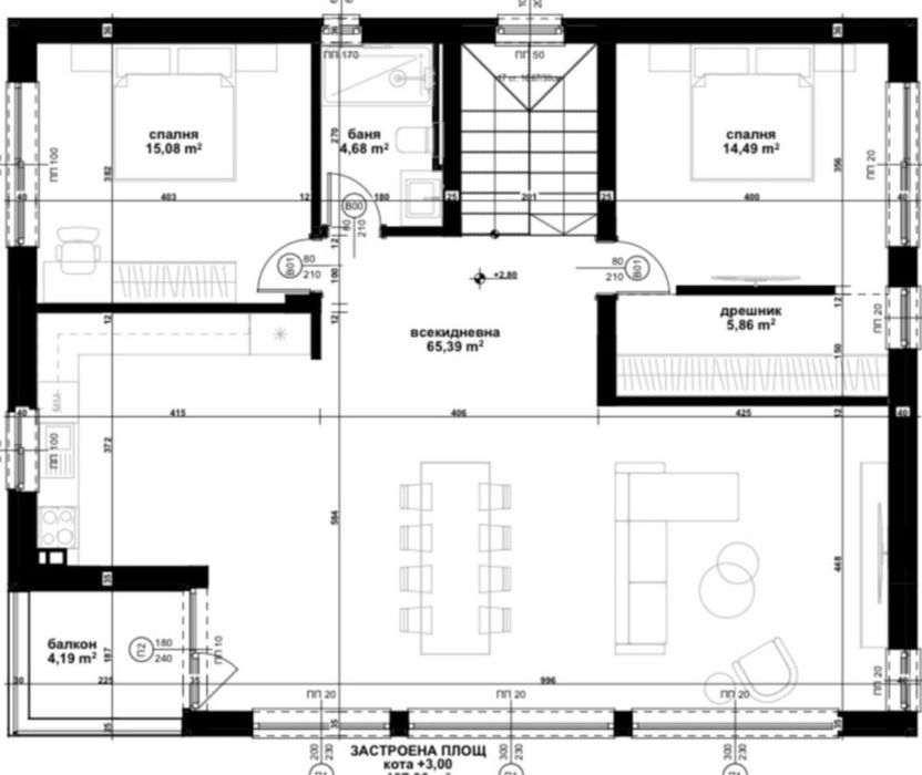 Продава се Къща в Варна, Изгрев - 247 кв.м за 964 €/кв.м - Снимка #13