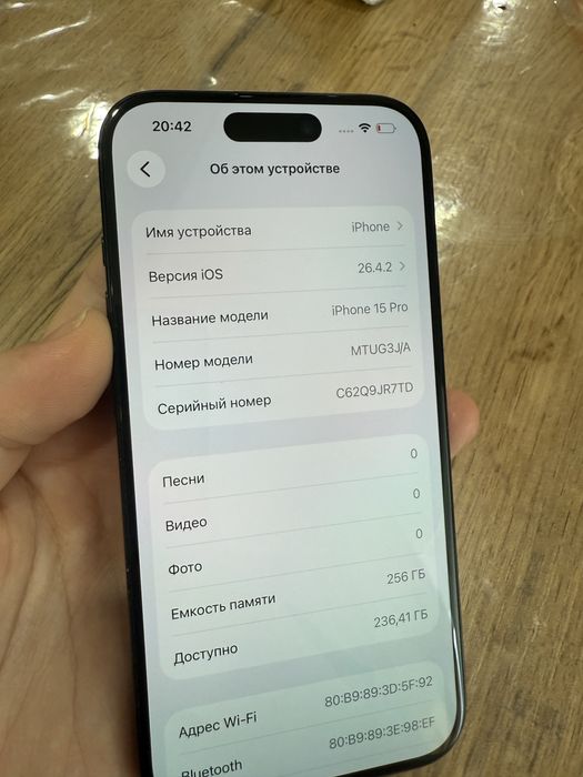 Продается Iphone 15 Pro  хорошом состоя