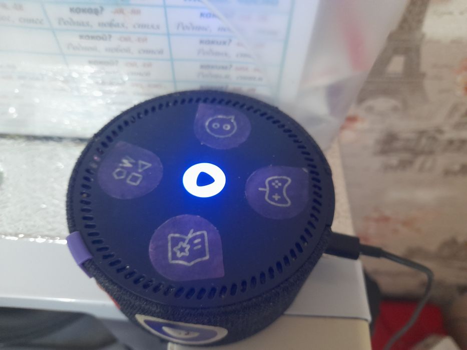Сенсорный аудиопомошник Алиса умная колонка