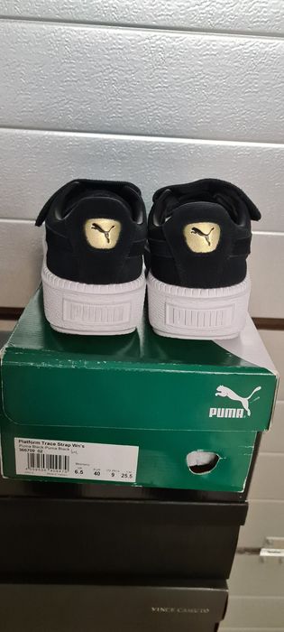 Puma Platform Trace Strap Black