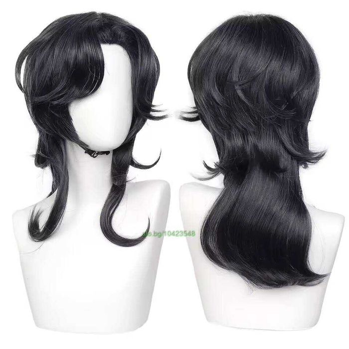 Аниме перука синьо сива Fifth Personality Knight