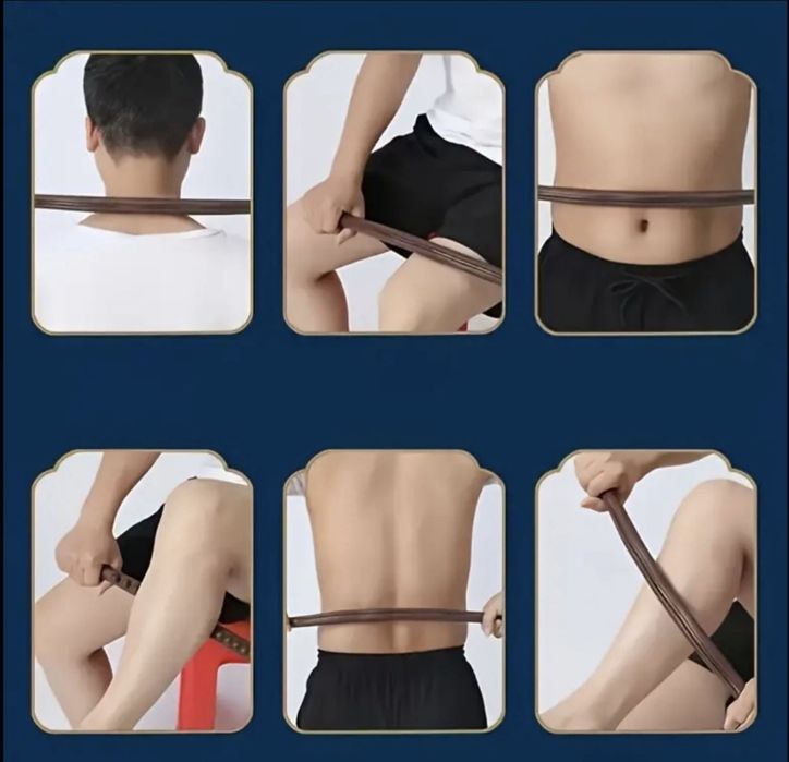 Гуаша массажный палка из дерева