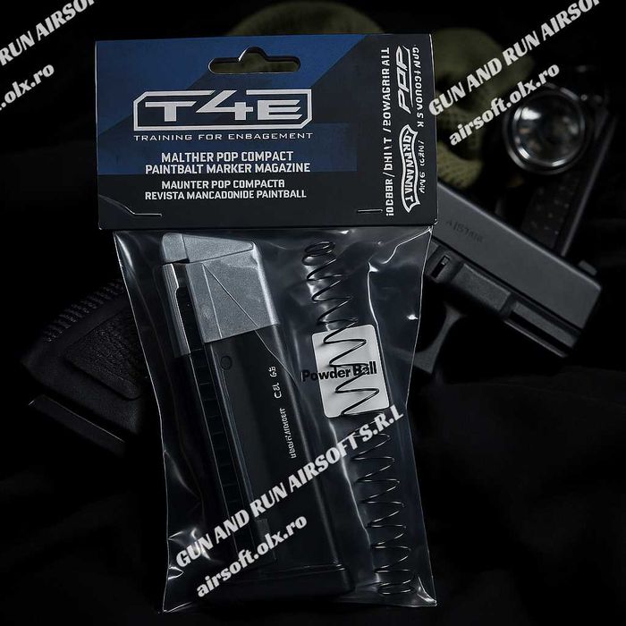 Pistol GLOCK/20 Jouli PROFESIONAL CO2 - MODIFICAT - Cu Bile de Cauciuc