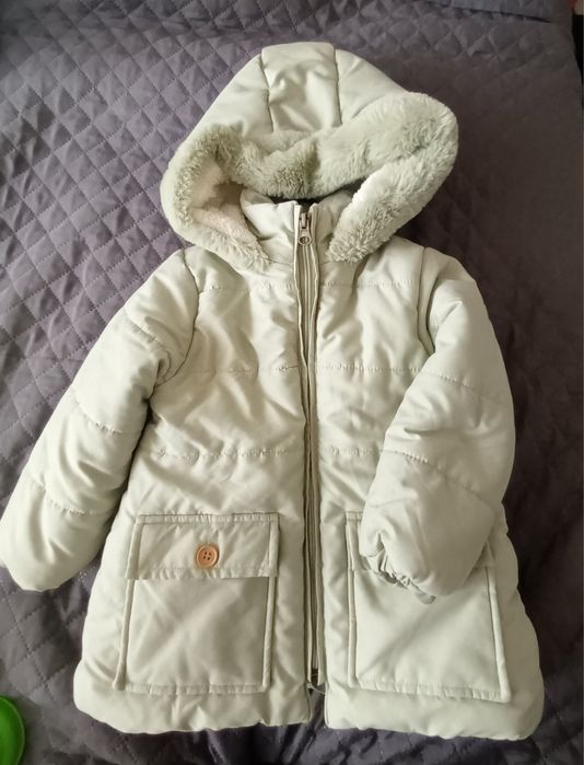 Зимно яке за момиче размер 98см/3 години