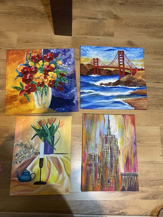 Картини ръчно рисувани