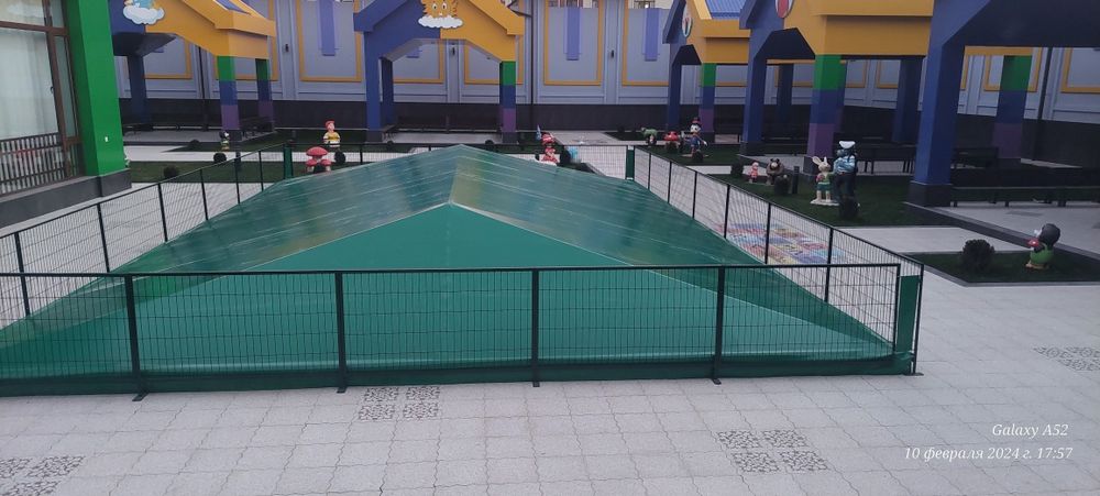 Банер брезент, тент натягиваем навес беседка бассейн Baner basseyn