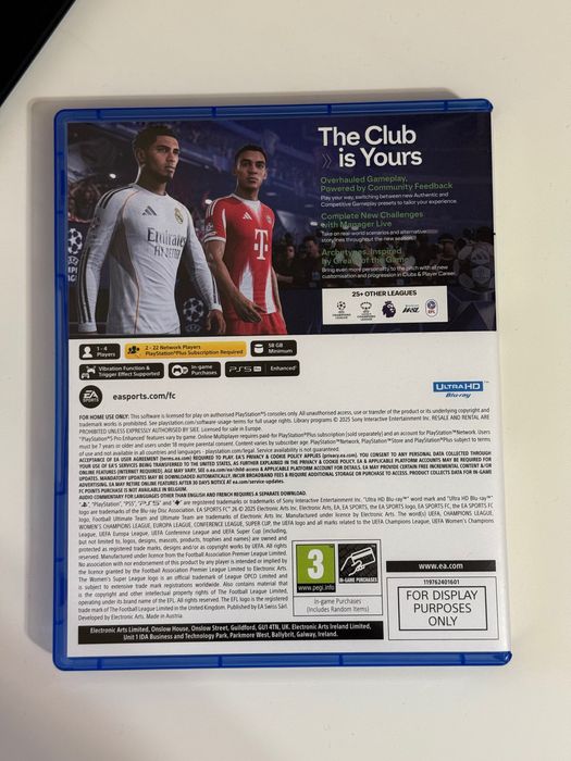 EA FC 26 (Fifa 2026) for PS5