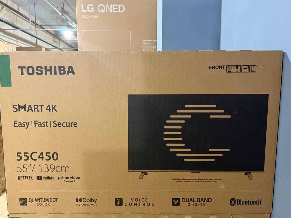 Телевизор TOSHIBA 65 4K UHD VIDAA бесплатна доставка