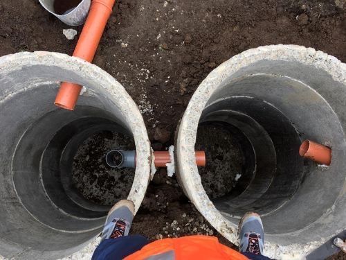 Септик под ключ, водопровод