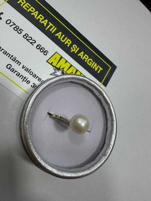 Inel perla aur 14k 2.71gr (CTG)