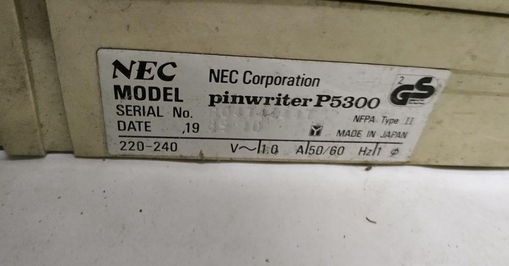 Принтер матричный рабочий антиквариат