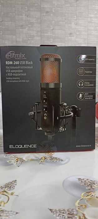 Микрофон новый  в упаковке