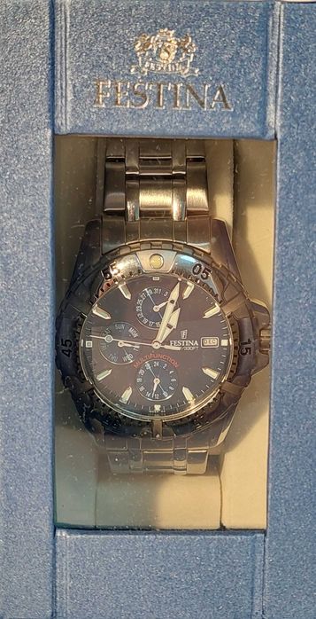 Ceas barbatesc Festina - model F16059/2 - Quartz multifunctional - nou