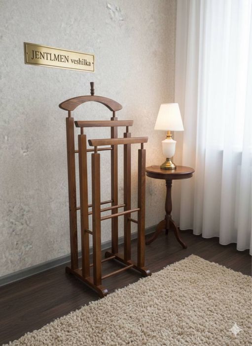 Джентльмен вешалка из сосны