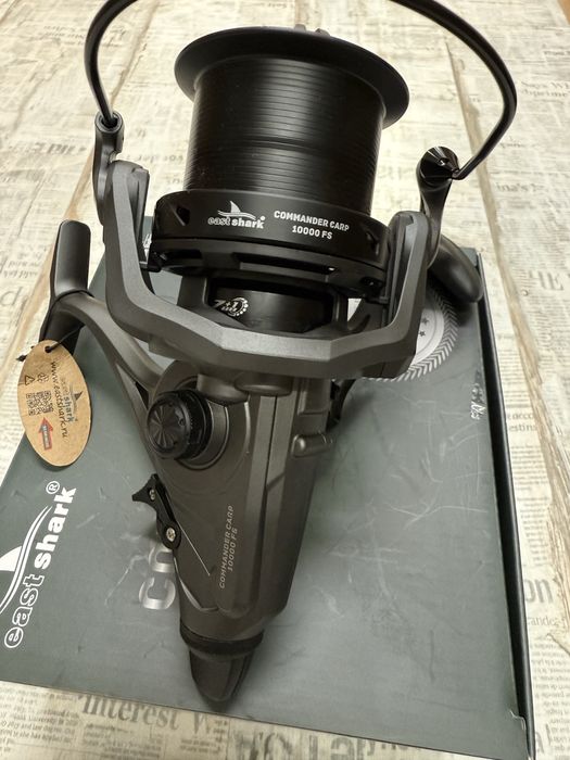Set 4 Mulinete Eastshark COMMANDER CARP 10000 7+1RULMENTI NEW 2025