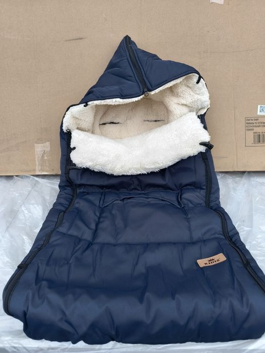 Бебешко чувалче за количка 95 x 50 см, ветро и водоустойчиво, подплате