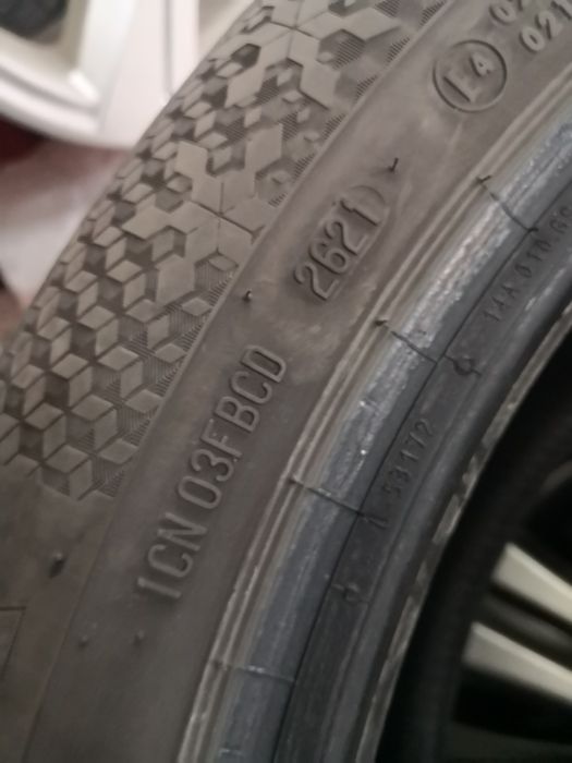 215 55 17 цола гуми нови continental dot 21