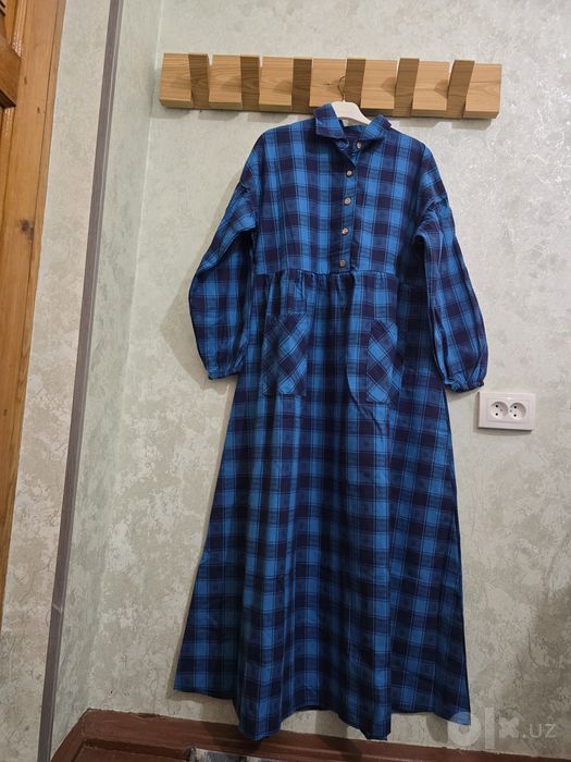 Женское платье из 100% хлопка