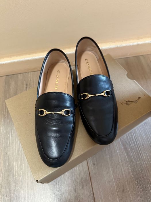 Кожени мокасини Coach